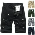 thumbnail image 1 of AXXD Mens Shorts Clearance Plus Size Cargo Shorts Multi-Pockets Relaxed Summer Beach Shorts New Arrival, 1 of 3