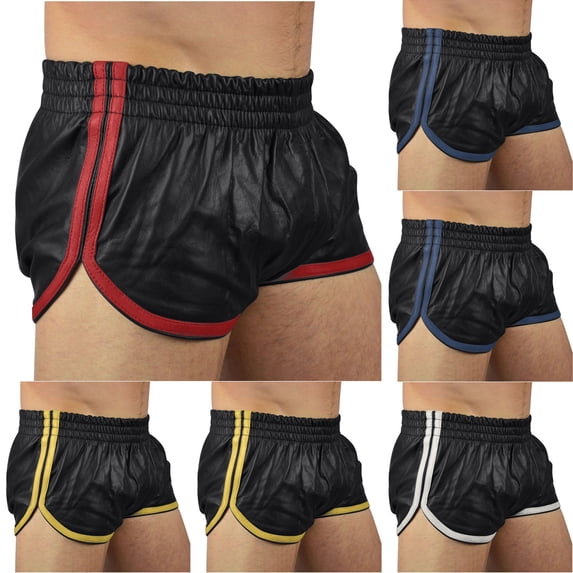 AXXD Mens Workout Shorts Summer Casual Fashion Patchwork Solid Elastic Waist Shorts Sport Pants New Arrival