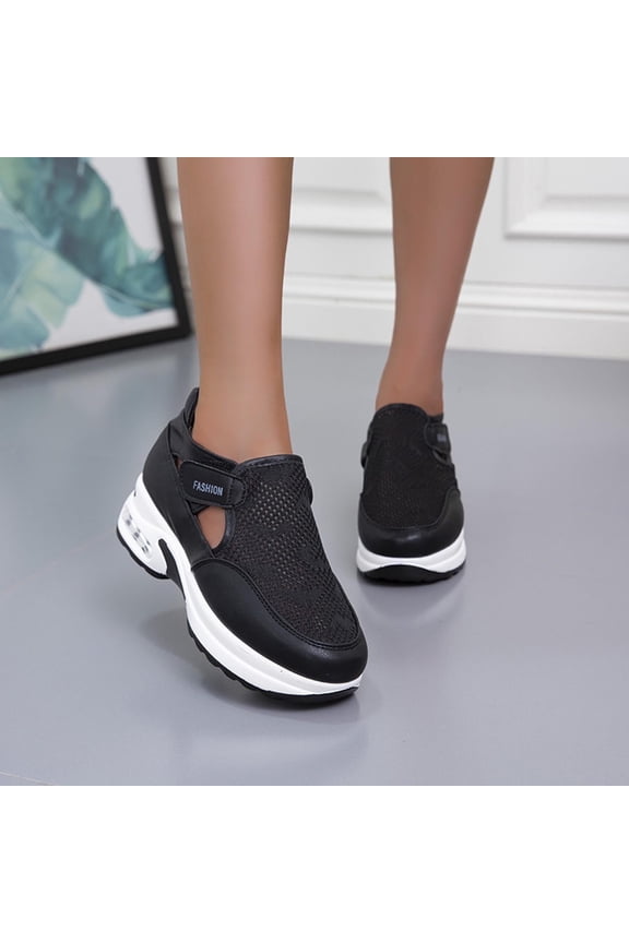 Women Fashion Platform Sneakers Casual Comfortable Low Top