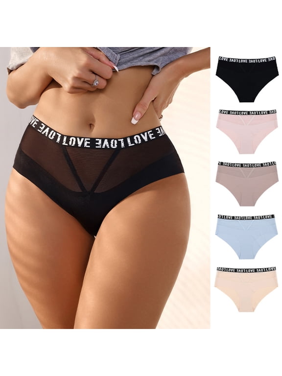 Panties for Women Seamless Sexy Silk Butt Lifting Traceless Transparent Low Waist G-string Panties Thong New Arrival