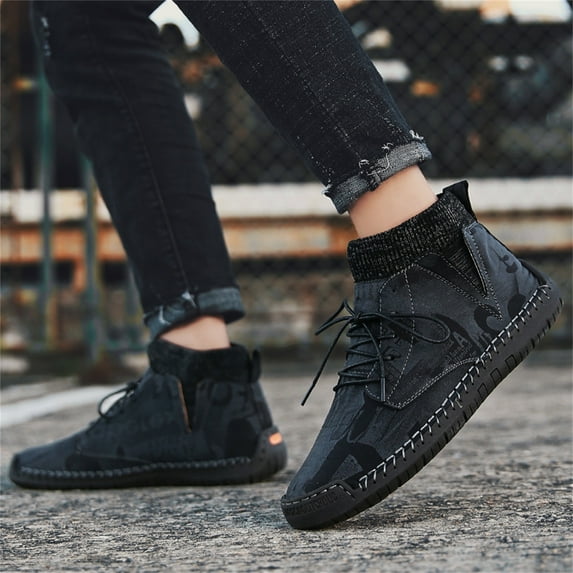 AXXD Shoe Inserts Men Comfy 2024 Wedding For Men Men's Sneakers Work Puncture Resistant Shoes For Rollback