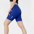 thumbnail image 1 of AXXD Shorts For Women Clearance Under $10,Yoga Carry Sports To Lift Buttocks Trousers Workout Running Legging Mother'S Day Gift Blue XL, 1 of 4