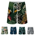 thumbnail image 1 of AXXD Shorts Men Athletic Summer Hawaii Printing Breathable Vacation Beach Shorts Swimming Trunks New Arrival, 1 of 3