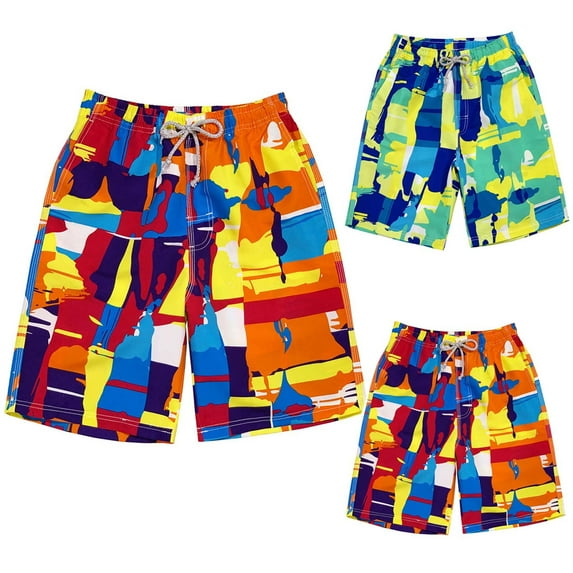 AXXD Shorts Men Clearance Summer Fashion Elastic Waistband Beam Beach Line Belt Casual Sports Shorts New Arrival