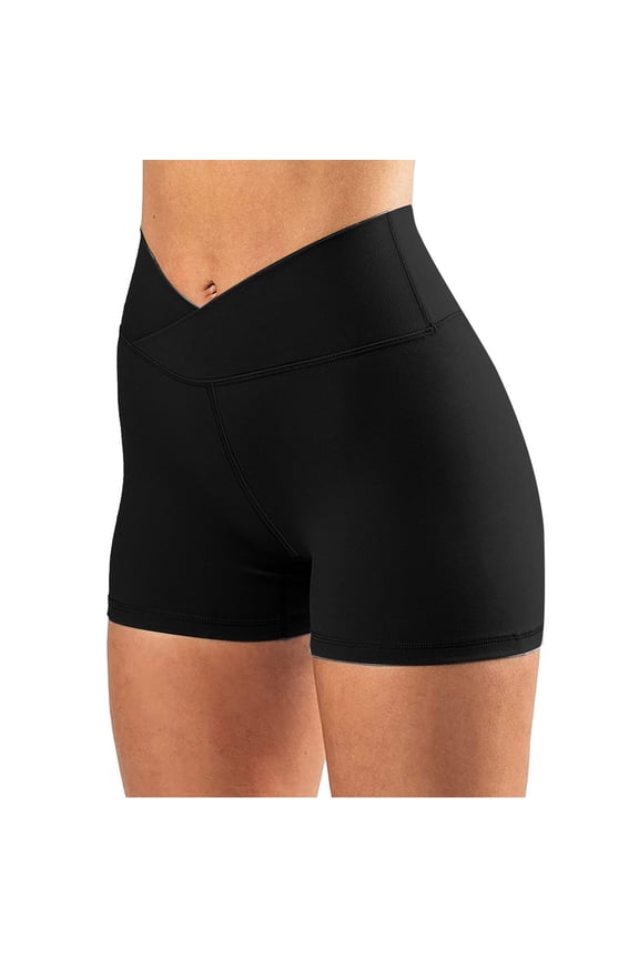 Womens Athletic Shorts Workout Gym Sweatshorts Ladies Pure High Strength Quick Dry Sports Running Fitness Yoga Shorts Pants Summer Under $20