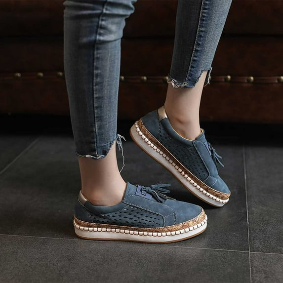 AXXD Summer Comfort Shoes Comfort Sports Plus Size Sandal Blue Shoe Laces For Sneakers Women Christmas Size 37(US:6)