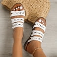 thumbnail image 1 of AXXD White Beach Sandals for Woman Flat Summer Orthopedic Mothers Day, 1 of 4