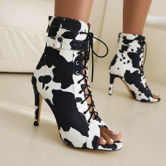 AXXD Women Black Sandals Strappy Sandals Summer Shoes Sandals Slim High Heels Sandals Outwear