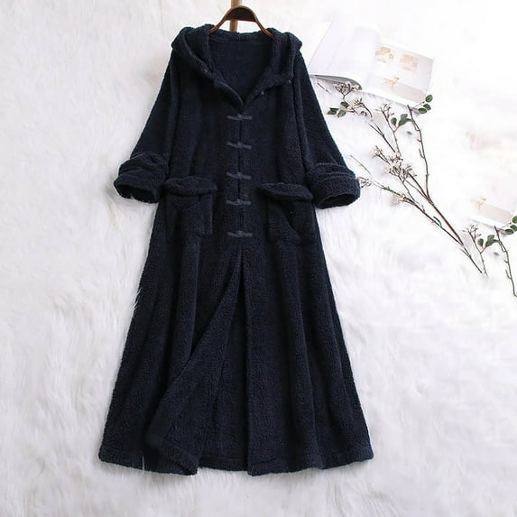 AXXD Women's Fashion Hoodies & Sweatshirts Basic Summer 2024 Casual Solid Color Cardigan Extended Long Sleeved Hooded Plush Top