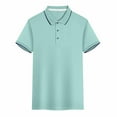 thumbnail image 1 of AXXD Women's Fashion Hoodies & Sweatshirts Basic Summer 2024 Solid Sports Quick Dry Shirt Short Sleeve V-neck Top/Shirt, 1 of 8