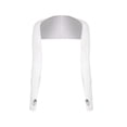 thumbnail image 1 of AXXD Womens Oversized Tee Shirts White Basic Summer 2024 Solid Color Raglan Sleeve Shawl Sunscreen Shawl Fake Coat, 1 of 2