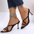 thumbnail image 1 of AXXD Womens Sandals Dressy Black Comfort Summer Beach Trendy Elegantes High Heel Mothers Day, 1 of 5