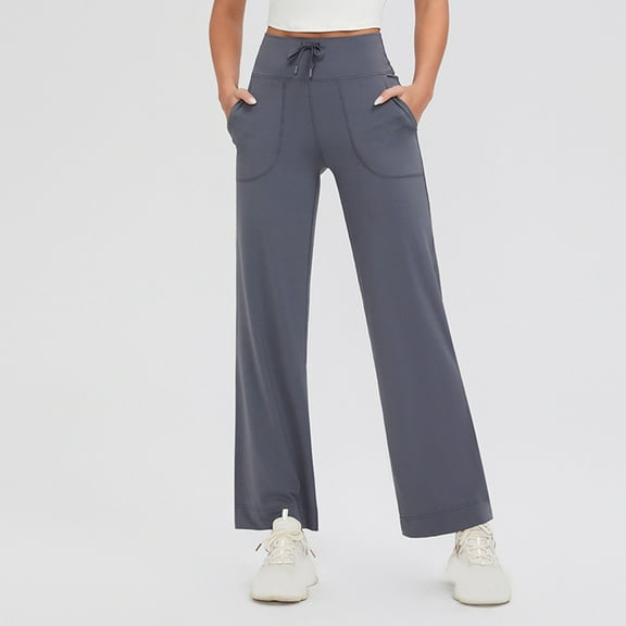 AXXD Yoga Pants for Women,Athletic Legging,Women Athletic Yoga Casual Stetch Shorts,Solid,High Waist Rise,Butt LiftingGray,L (US:8)