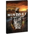 thumbnail image 1 of AXXPosters-Inspirational Entrepreneur Mindset Quotes Poster Print Motivational Canvas Wall Art Cat Tiger Painting Inspiring Decorations for Bedroom Home Decor Office Framed Ready to Hang -24" Wx36 H, 1 of 6