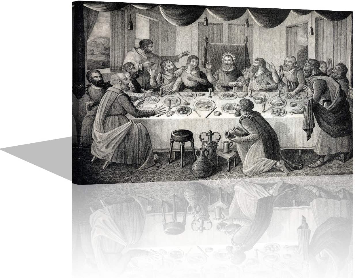 Axxposters jesus in gethsemane paintings extra large wall pictures for