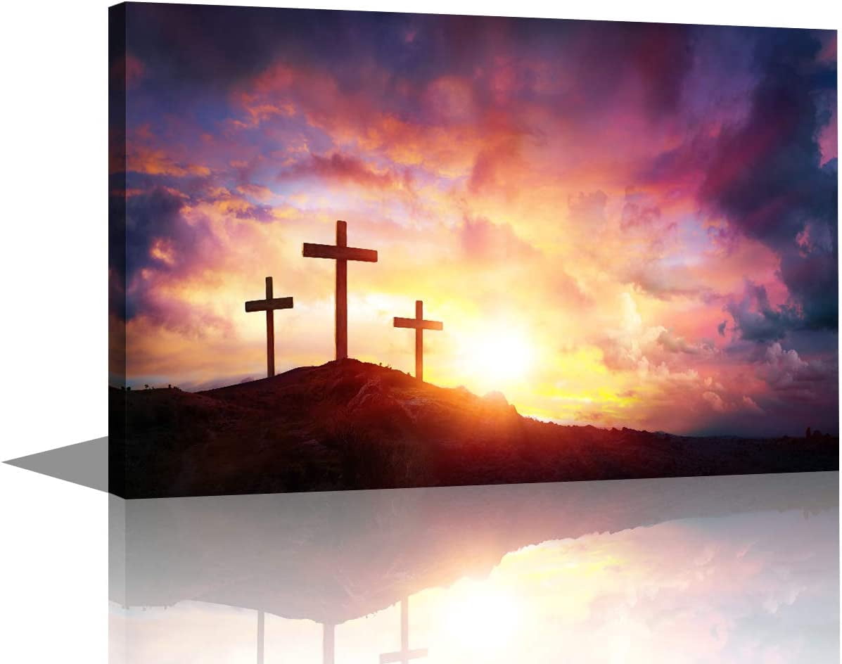 Axxposters jesus in gethsemane paintings extra large wall pictures for