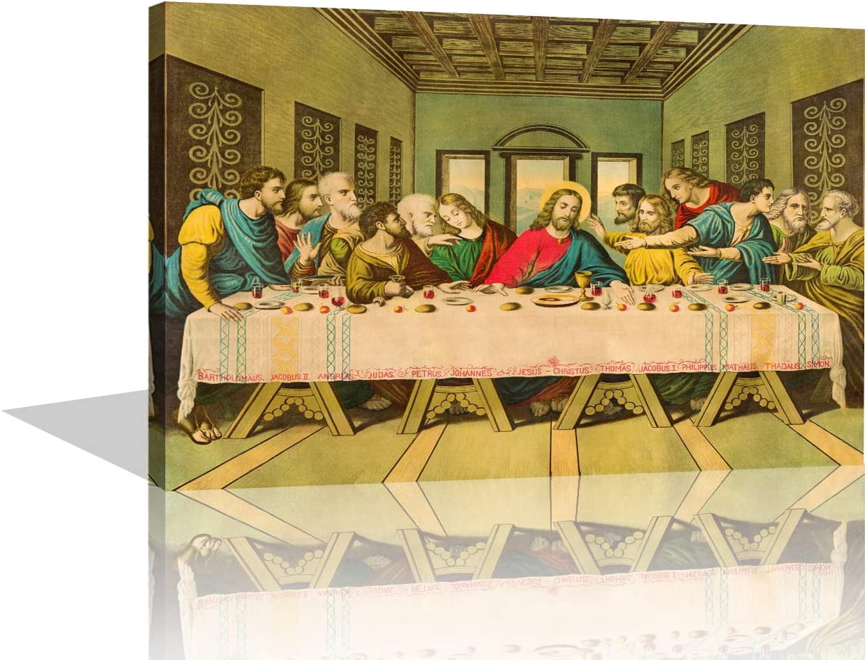 Axxposters jesus in gethsemane paintings extra large wall pictures for