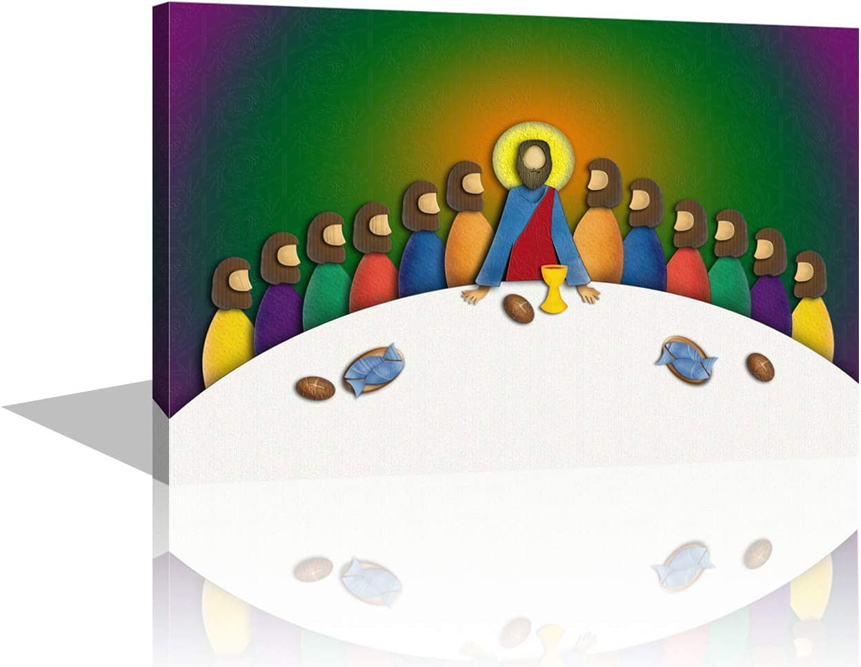 Axxposters jesus in gethsemane paintings extra large wall pictures for
