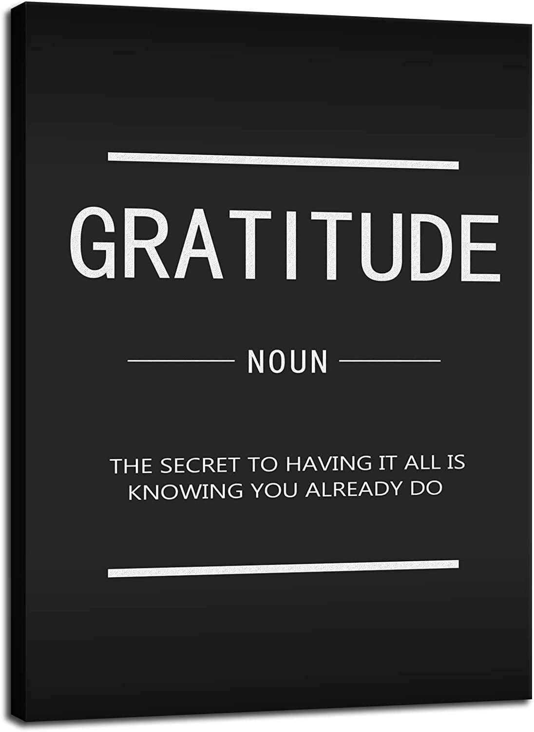 Axxposters motivational canvas wall art mindset is everything