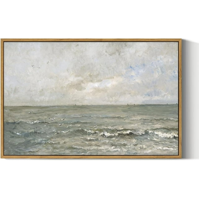AXXPosters-Ocean Large Large Wall Art, Seascape Vintage Art Decor Room ...