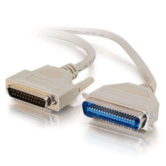 AYA 10Ft. (10 Feet) DB25 Male to Centronics 36 Male Parallel Printer Cable IEEE1284 IE84-10AB
