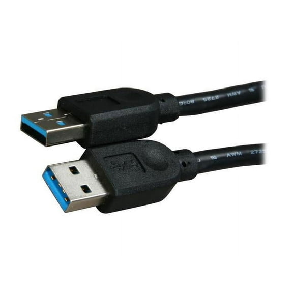 AYA 10Ft. (10 Feet) USB 3.0 SuperSpeed Male A to Male A Cable Win/Mac AYA-USB3-10MM
