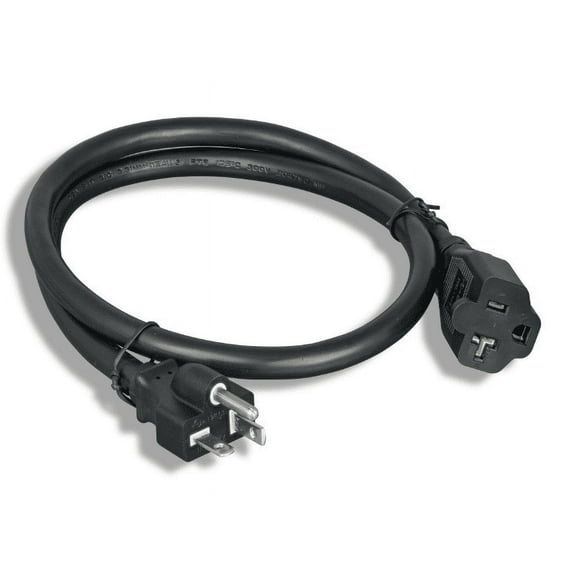 AYA 15Ft (15 Feet) 12AWG Heavy Duty NEMA 5-20P To NEMA 5-20R Power Extension Cord SJT 12 AWG. x 3C UL and cUL Listed