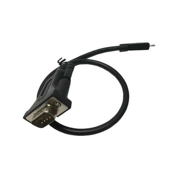 AYA 1Ft (1 Foot) USB Type C to Serial (RS-232) DB9 Cable with FTDI Chipset (Win, Mac, Linux, Android)