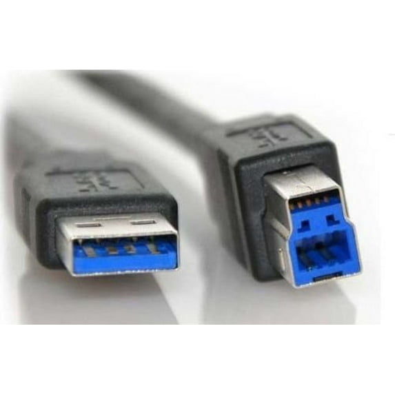 AYA 6 Feet USB 3.0 SuperSpeed 5 Gbps A Male to B Male Cable (2-Pack) USB3-6AB-2PK