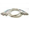 thumbnail image 1 of AYA 6Ft (6 Feet) 5-BNC to 5-BNC Male/Male RGBHV High Resolution Video Cable 5BNC2-06, 1 of 3