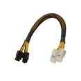 thumbnail image 1 of AYA 8" ATX-12V 4Pin/EPS-12V 8Pin ATX-EPS Extension & Conversion Four-In-One Cable AYA-M84M84F, 1 of 2