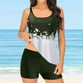AYA Flowy Tankini Bathing Suits For Women Tummy Control Swimsuits Two