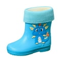 AYA Kids Shoes Short Rain Boots For Womens Ankle Rainboot On Garden
