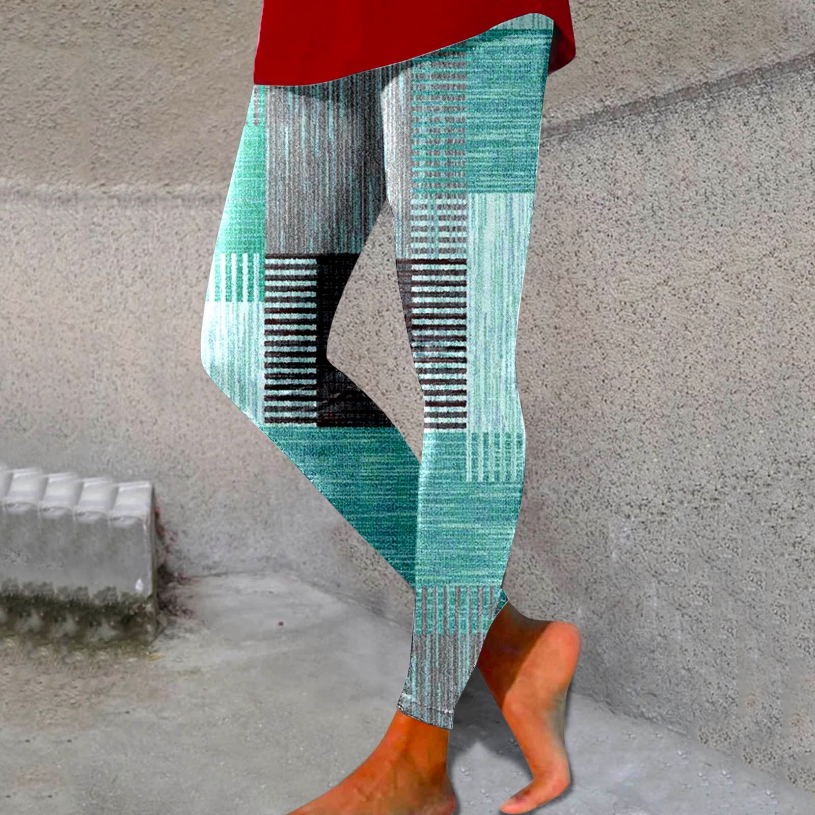 AYA Women Print Tights Leggings Control Yoga Sport Leggings For Women