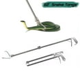 thumbnail image 1 of AYAMAYA 52inch Snake Tong, Heavy Duty Foldable Stainless Steel Snake Catcher Tools Reptile Grabber with Jaw Lock Design, Silver, 1 of 7