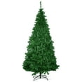 thumbnail image 1 of AYAMAYA 7.5 ft Christmas Tree, Premium Prelit  Artificial Christmas Tree with 1188 Branch Tips & Metal Stand, 1 of 7