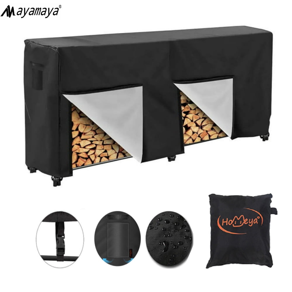 ayamaya-8ft-firewood-rack-cover-outdoor-heavy-duty-420d-oxford