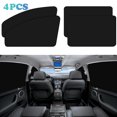 thumbnail image 1 of AYAMAYA Car Window Sun Shade,4 Pcs Magnetic Side Window Sunshades For Sleeping Kids And Family With UV Protection Block Damage from Direct Bright Sunlight, 1 of 7