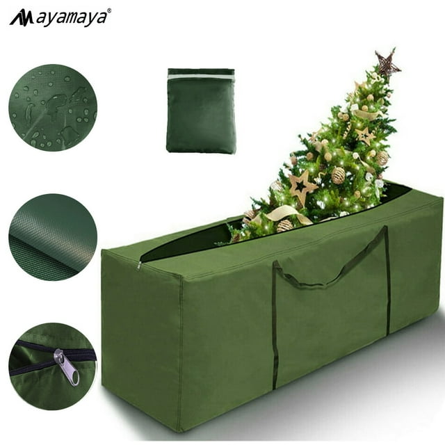 AYAMAYA Christmas Tree Storage Bag for Up to 9FT Disassembled Trees, Extra Large Waterproof Xmas