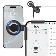 Ayamaya Phone Mount Holder for Tesla Model 3/Y, 360  Adjustable Car Display Screen Holder [Strongest Magnet Power] Compatible with All Phone, Tesla Model Y/3 Accessories