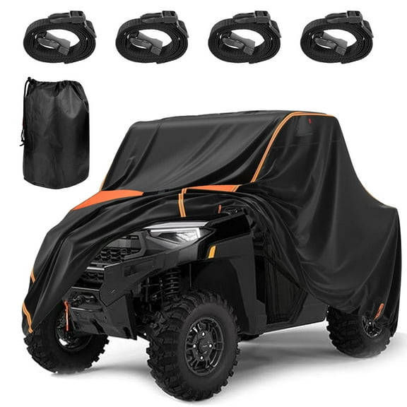 AYAMAYA UTV Cover, All-Weather Protection 420D Durable UTV Cover with Storage Bag Compatible with 2-3 Seater Polaris RZR Ranger