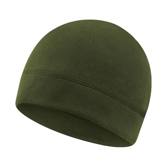 AYAMAYA Warm Beanie Skull Cap for Men/Women Fleece Military Tactical Slouchy Watch Army Winter Hat (Army Green)