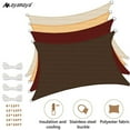 thumbnail image 1 of AYAMAYA Waterproof Shade Sail Patio Awning Outdoor Pool Garden Sun Canopy Shelter Cover, 1 of 11