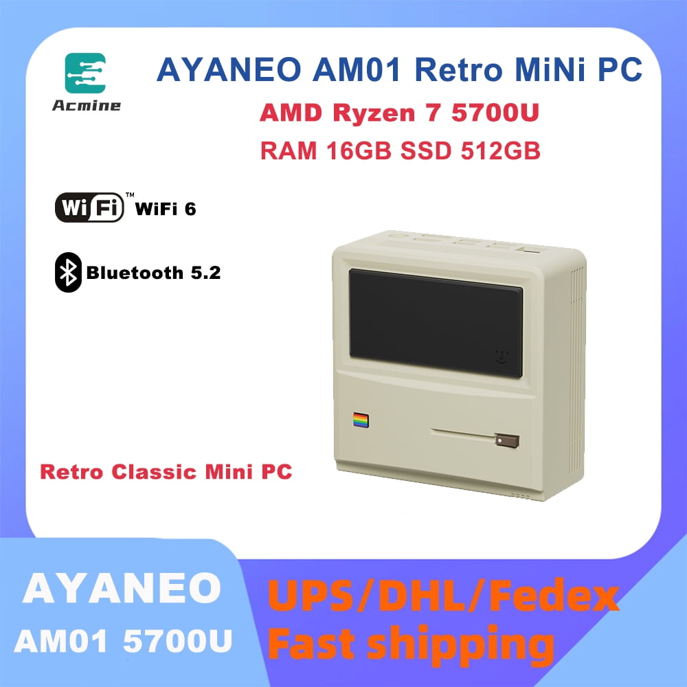AYANEO AM01 AMD Ryzen 7 5700U RAM 16G SSD 512G Liberia | Ubuy