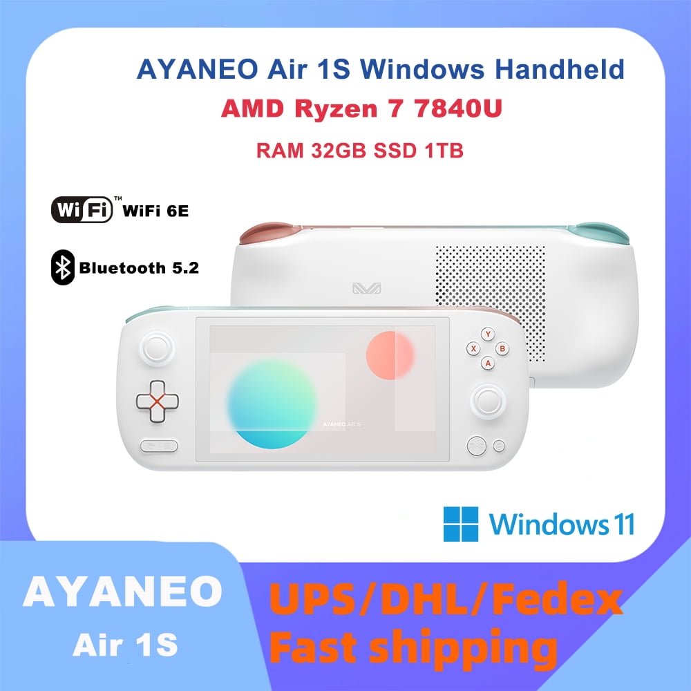 AYANEO Gaming Pro Laptop, AMD Ryzen 7 AIR 1S 7840U, 32G RAM AYANEO Gaming Pro Laptop, AMD Ryzen 7 AIR 1S 7840U, 32G RAM