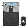 thumbnail image 1 of AYAOQIANG Double Sleeping Bag for Adult, Waterproof Sleeping Bag with 2 Pillows and 2 Eye Masks Size XL, 1 of 7