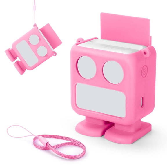 AYAOQIANG Silicone Cover for Yoto Mini Player, Protective Sleeve Case Compatible with Audio Music Player, with Shoulder Strap