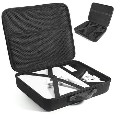 AYAOQIANG Waterproof Hard Case Compatible with Starlink Mini, Travel Carrying Case for Starlink Mini Dish Dual Layer Customizable Shock-Absorbing Foam Interior