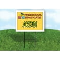 thumbnail image 1 of AYDIN PRESCHOOL GRADUATE 18 in x 24 in Yard Sign Road Sign with Stand, 1 of 4