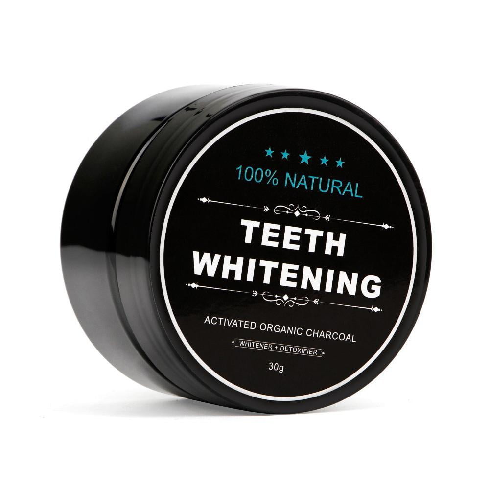 AYFFDIYI 30g Activated Black Charcoal Teeth Whitening Toothpaste Tooth Powder Natural HOT T4M4